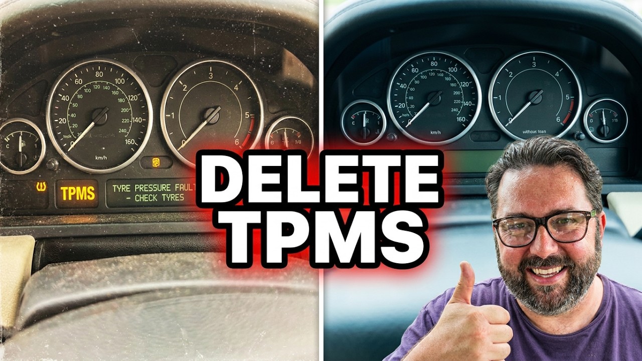 Удаление TPMS с моего Range Rover L322 2010 года выпуска