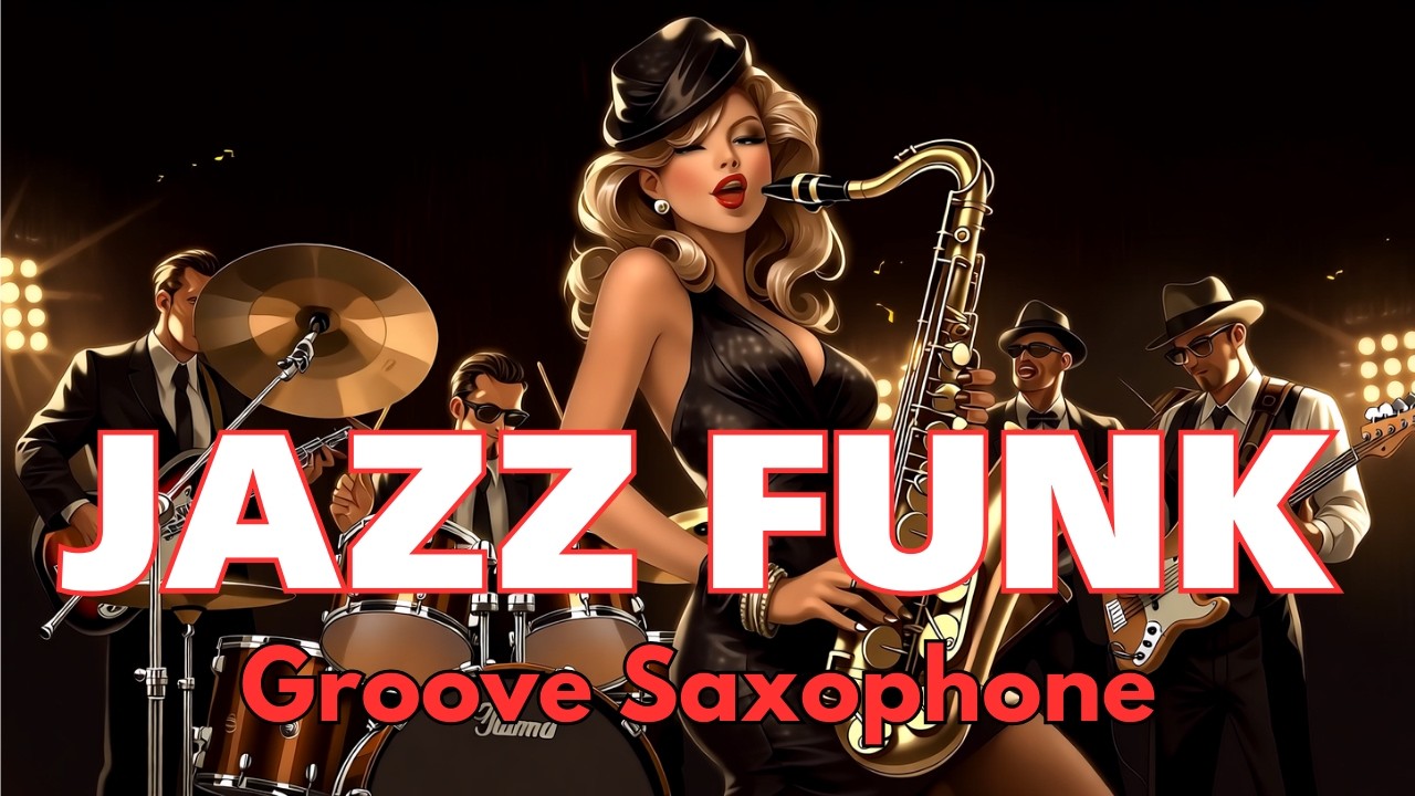 Jazz Funk / Saxophone / Groove 036 / music / work / study /【Playlist】