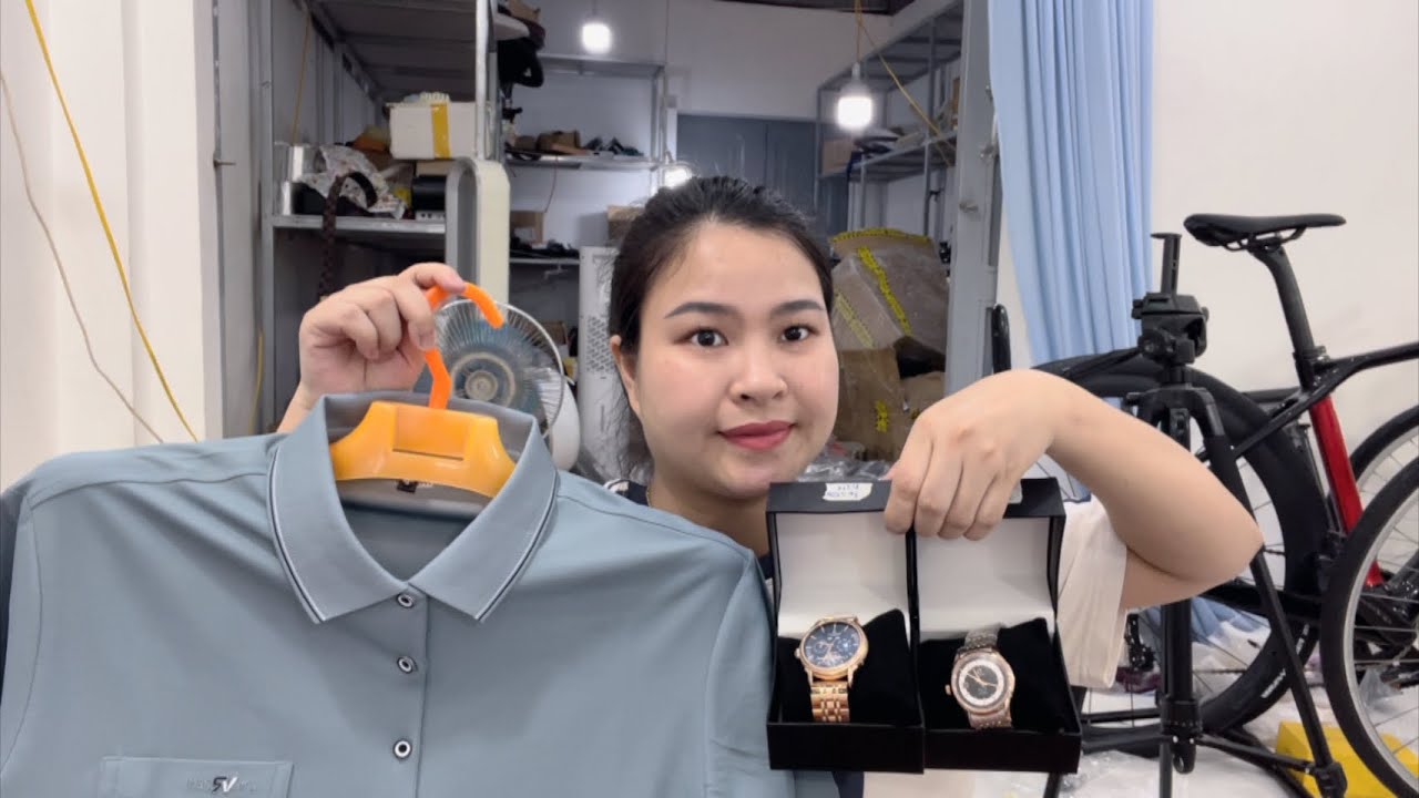 Xả kho hàng Nhật đồng giá 50k-Đồng hồ cơ máy Nhật-Mũ carbon Agu-Áo phông cổ bẻ Mỹ-Trạm sạc di động