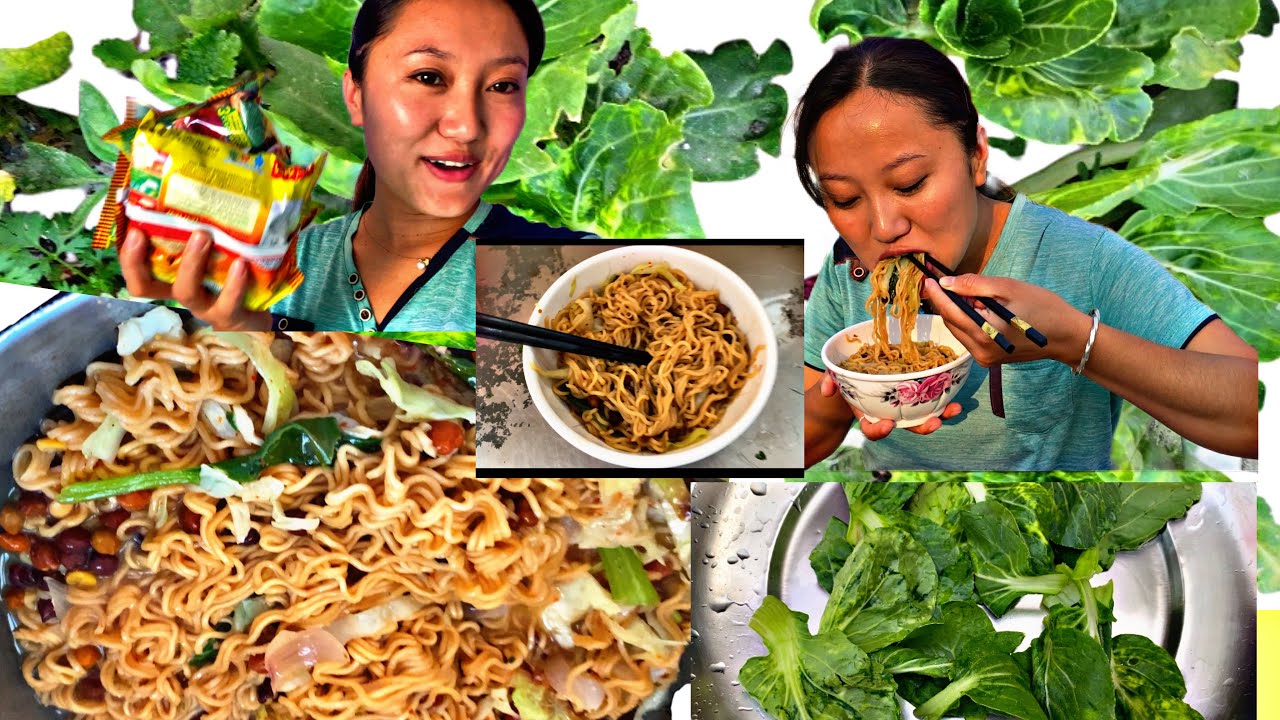 HOW IS THE NOODLE TASTE?🤭😱// NOODLE MADE BY ME 😁🥰// MA KASTO MITHO BANAUXU NI 😊//rubinarai❤️