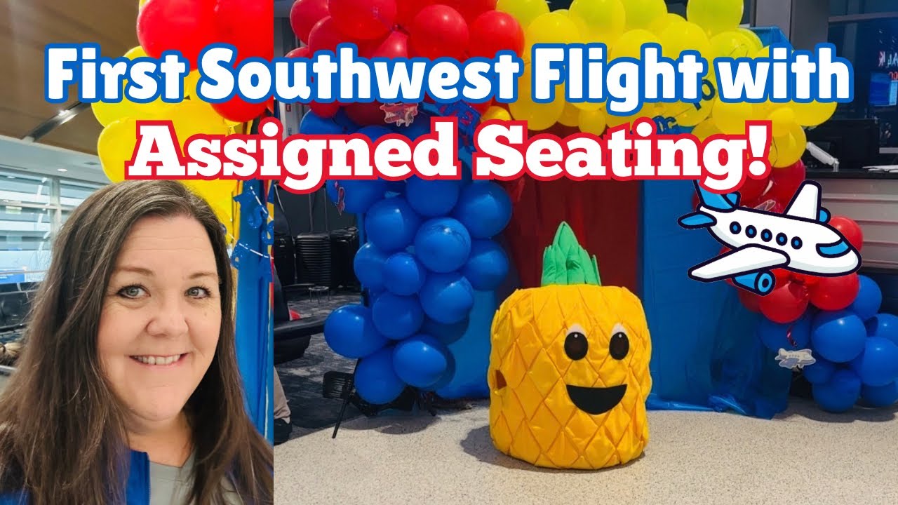 First Southwest Flight With Assigned Seating 