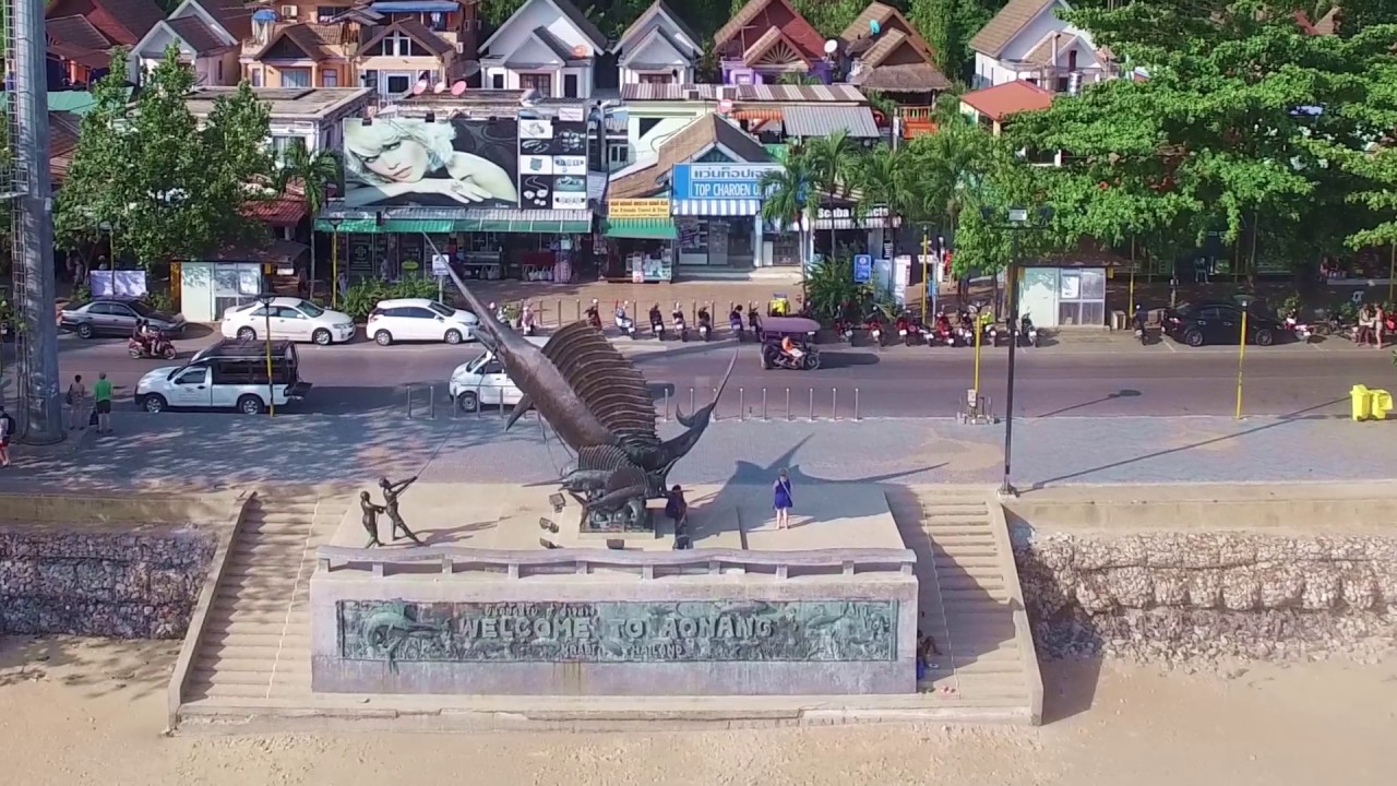 Ao Nang from above