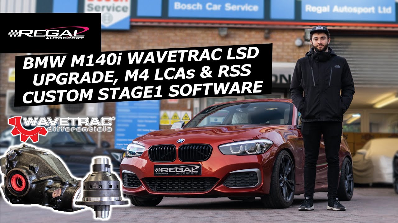 BMW M140i Handling & Power Package with Wavetrac LSD, M4 LCA, Underbody Brace & RSS Stage 1 Software