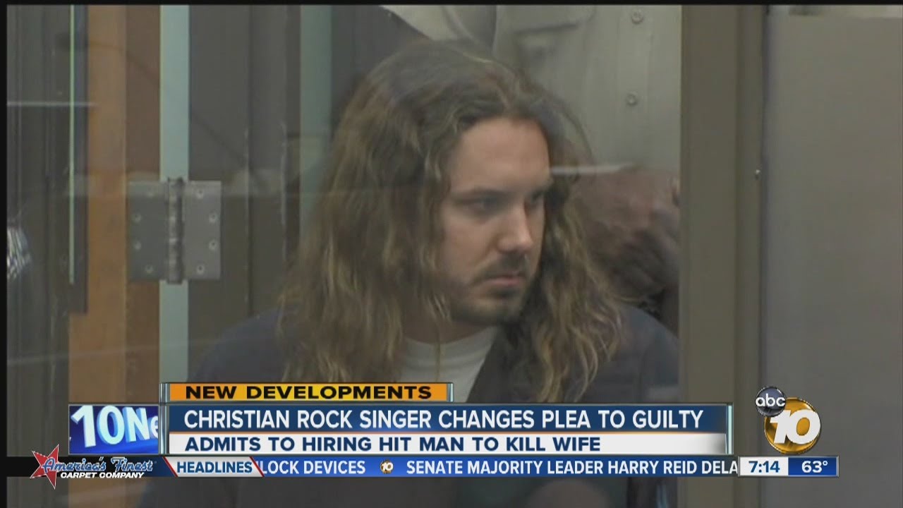 Rocker Tim Lambesis pleads guilty to solitation of murder