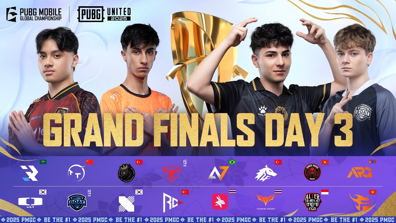 [UZ] 2025 PMGC League | Grand Final 3 Kun | PUBG MOBILE Global Championship