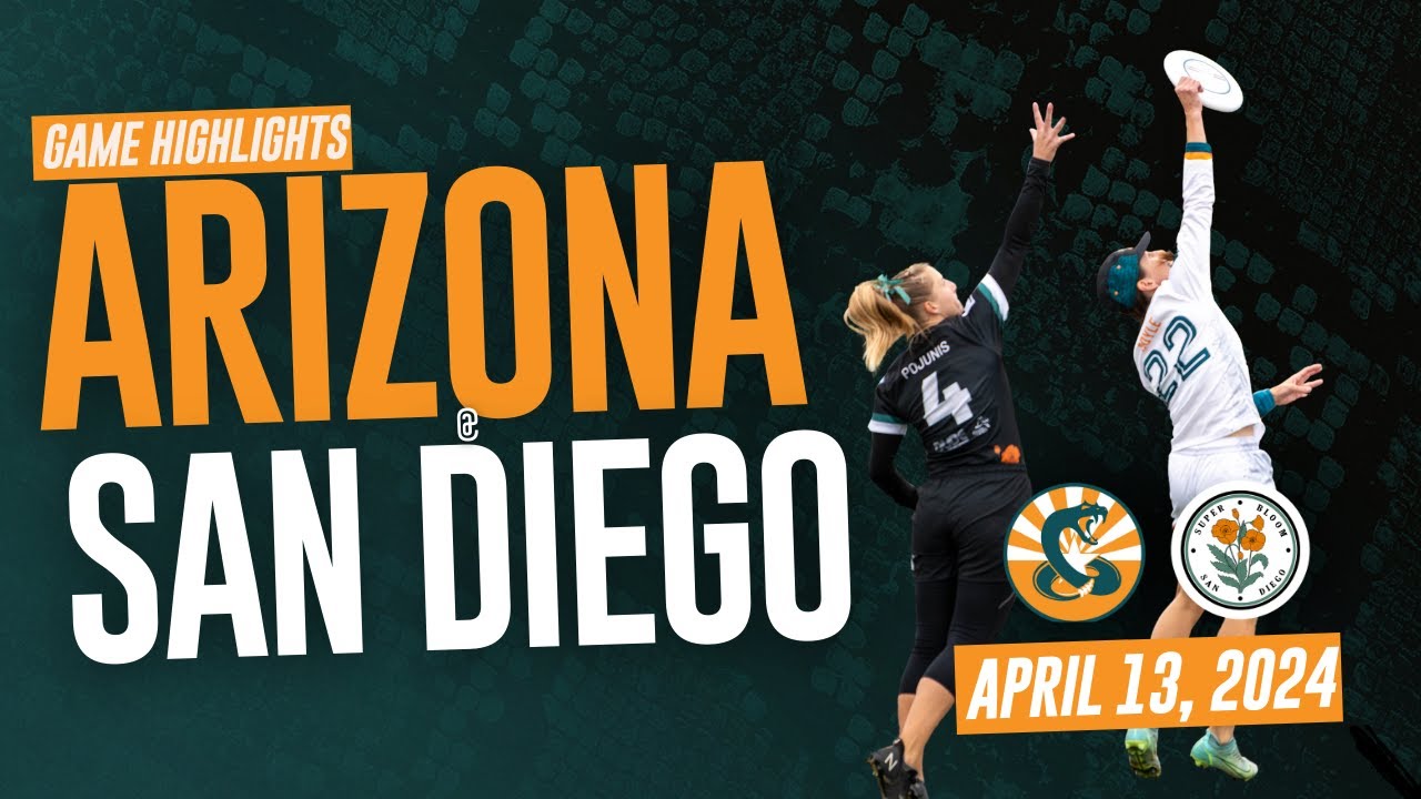 Arizona Sidewinders @ San Diego Super Bloom | Game Highlights | WUL Week 3 | April 13, 2024