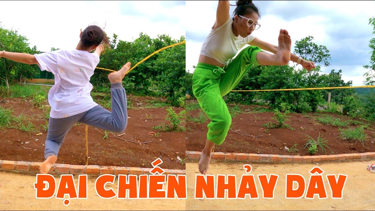 Thử Thách Nhảy Dây Cực Nhây Với Giải Thưởng 5 Triệu Đồng