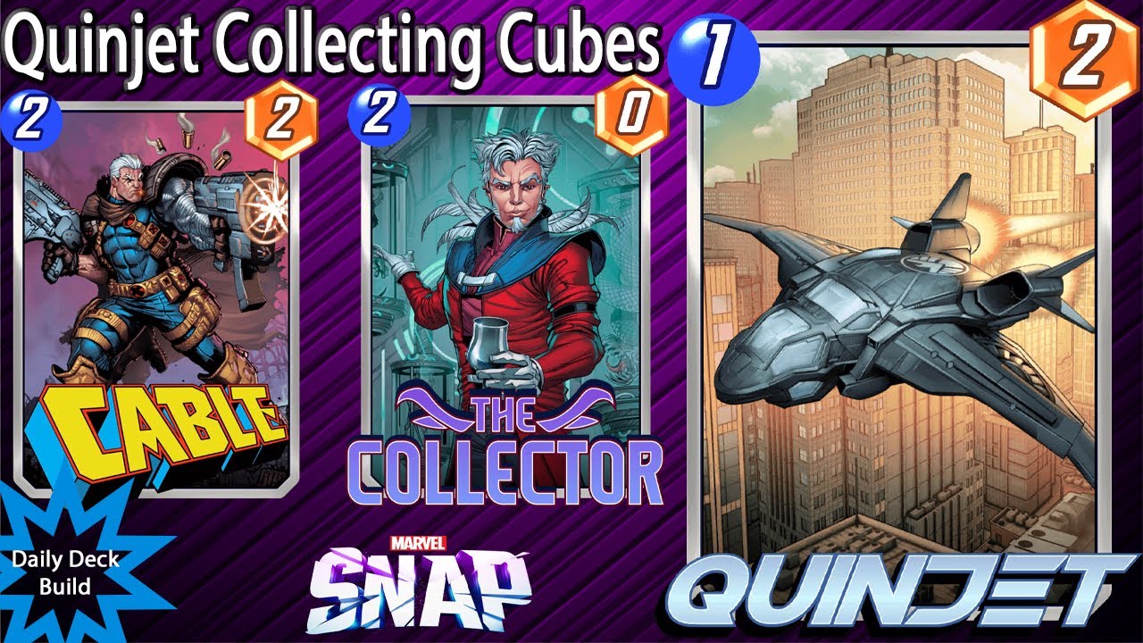 Quinjet Collecting Wins - Quinjet + Collector Deck - Marvel Snap Gameplay
