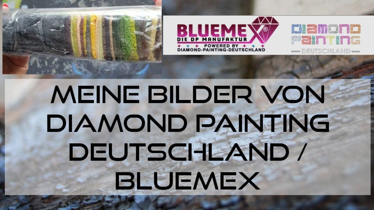 Klein aber fein -meine Bilder von Diamond Painting Deutschland/ Bluemex-