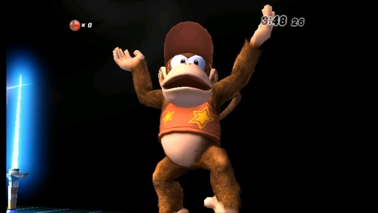 Super Smash Bros Brawl - Diddy Kong - Classic Mode (Intense)