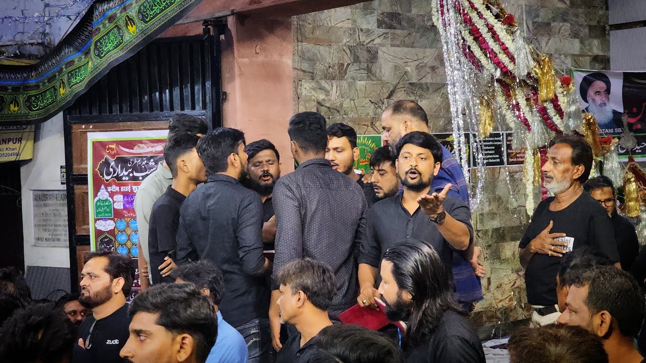 Anjuman Hussaini Brothers Kanpur] Shabbedari Anjuman Zulfiqare Haidery 2025 