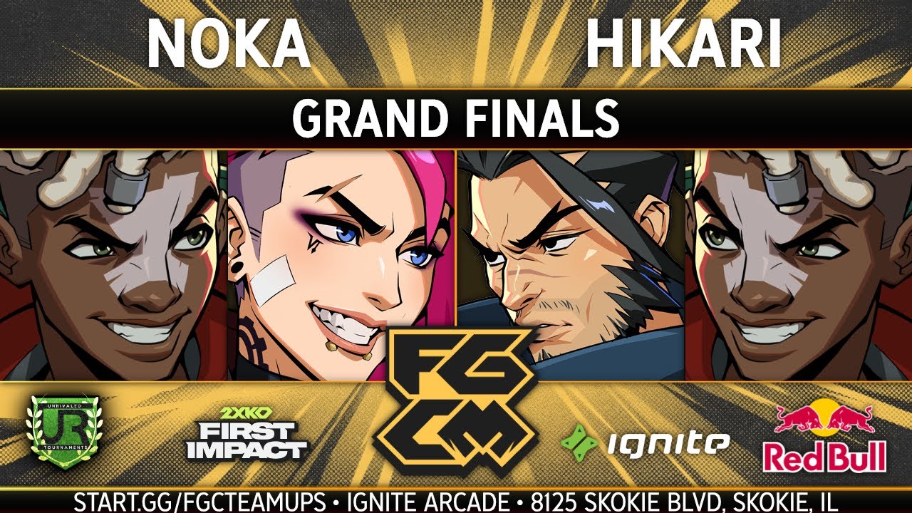 Noka (Ekko, Vi) vs Hikari (Yasuo, Ekko) - FGC Teamups GRAND FINALS - 2XKO