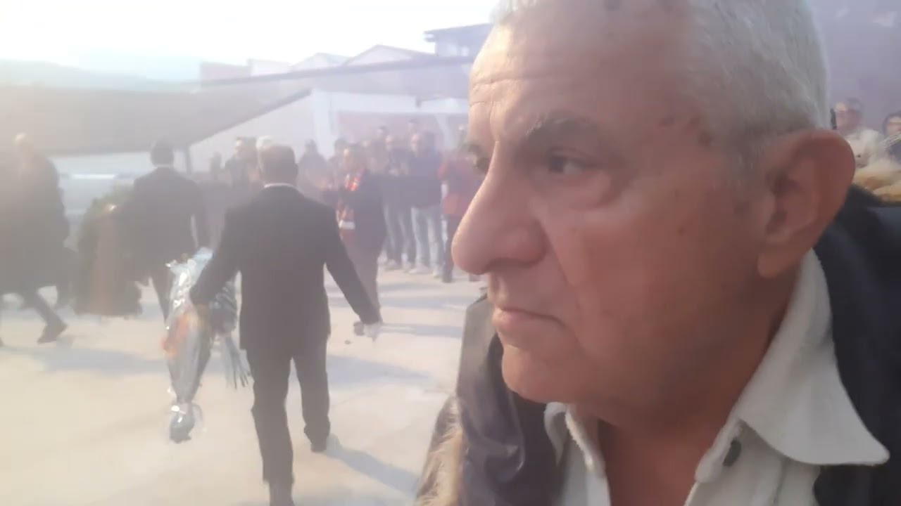 FUNERALE GIORNALISTA SPORTIVO GIUSEPPE MILICCHIO COSENZA CALCIO 11 NOVEMBRE 2025 video 4