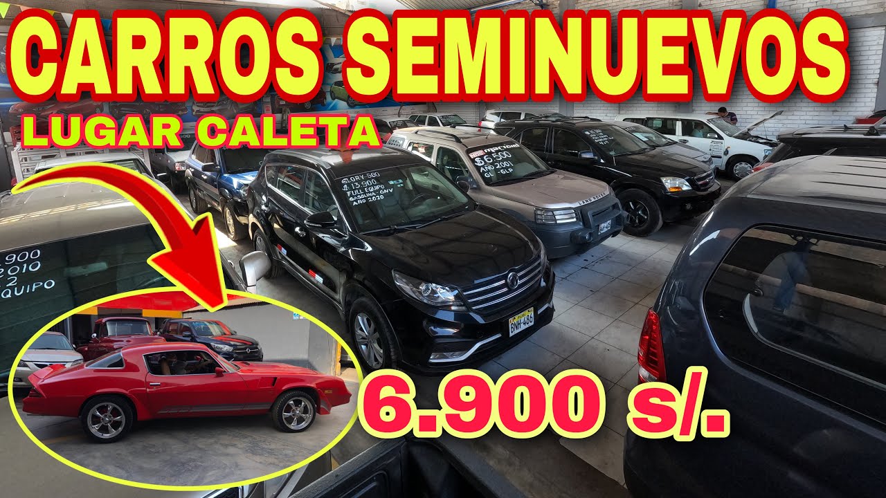 CARROS SEMINUEVOS DESDE 6.900 SOLES / trapiche lima norte