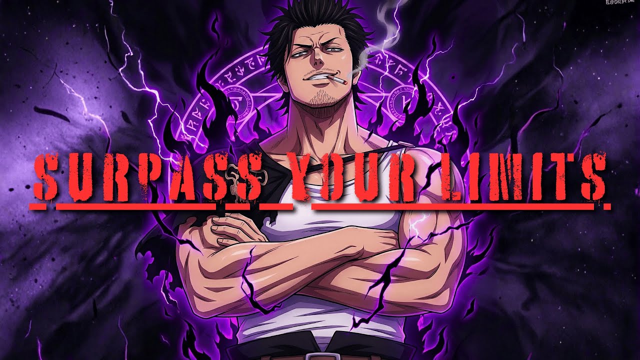 Yami Sukehiro – Surpass Your Limits | Black Clover (Lyrics)
