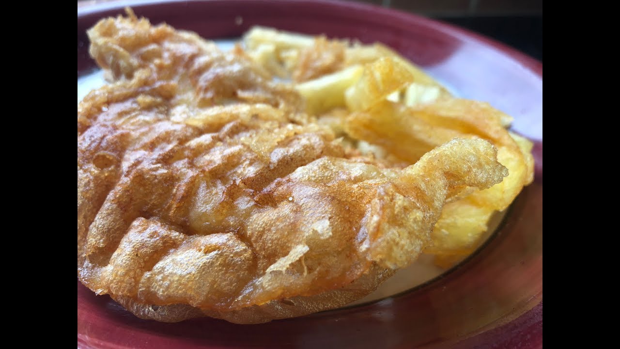 HOMEMADE FISH AND CHIPS (with a top secret fish batter recipe!!)