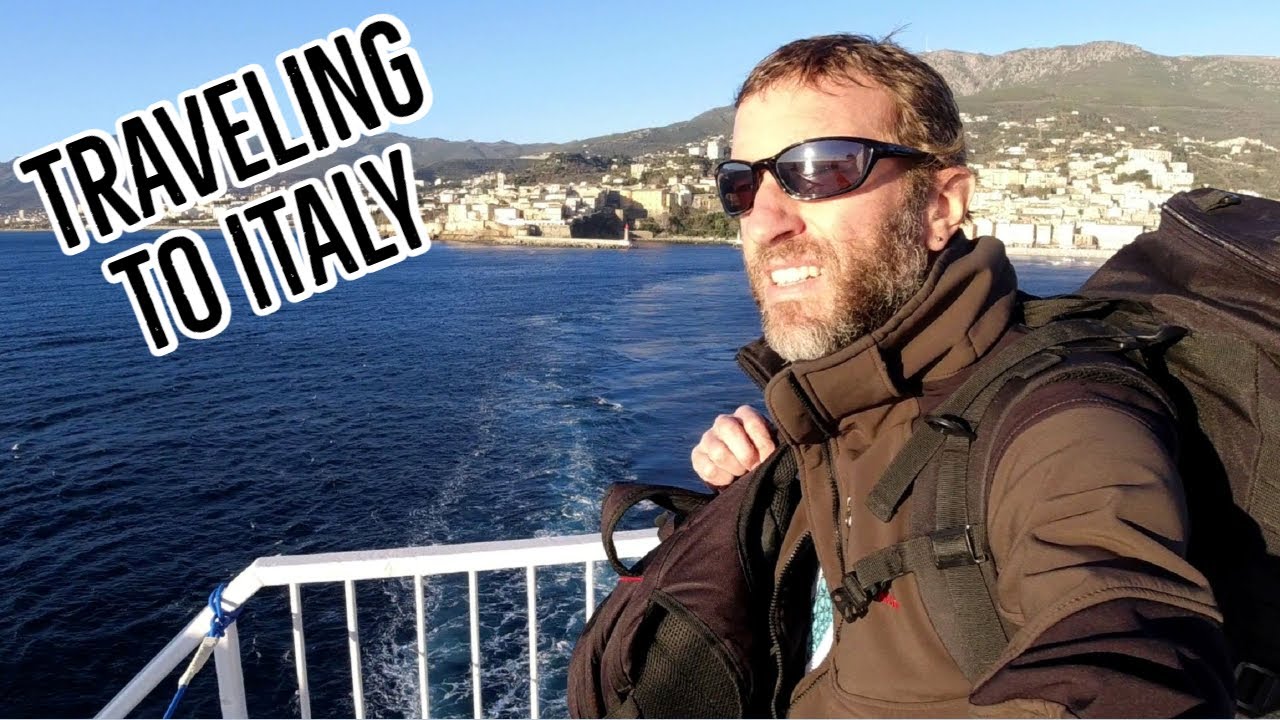 The Long Journey to ITALY | 4 Trains, a Ferry, a Bus & a Taxi