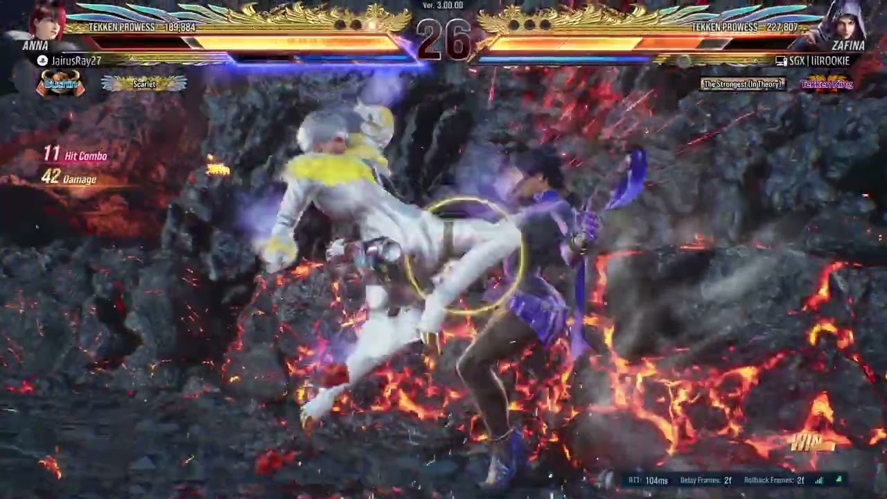 Anna vs Zafina