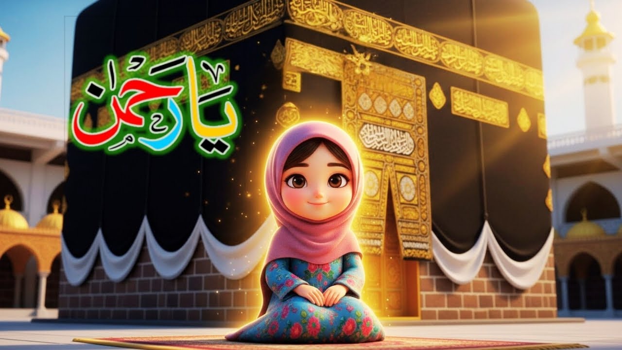 Rahman Ya Rahman – 3D Kids Cartoon Naat Animation | Colorful 3D Animation for Kids