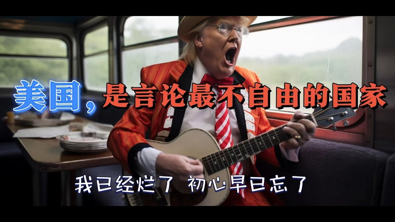 【存档】鬼山哥反讽封神之作《一首歌让“美国”经济倒退七十年》挑战“唱衰美国”Day5（弹幕装填版）