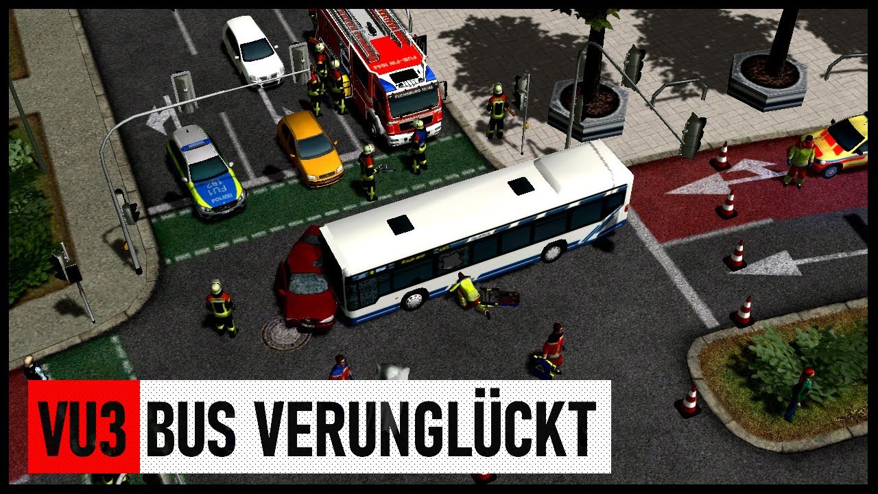 VU3 🚒Busunglück mit MANV Lage 🚨 Emergency 4 Fuchsburg