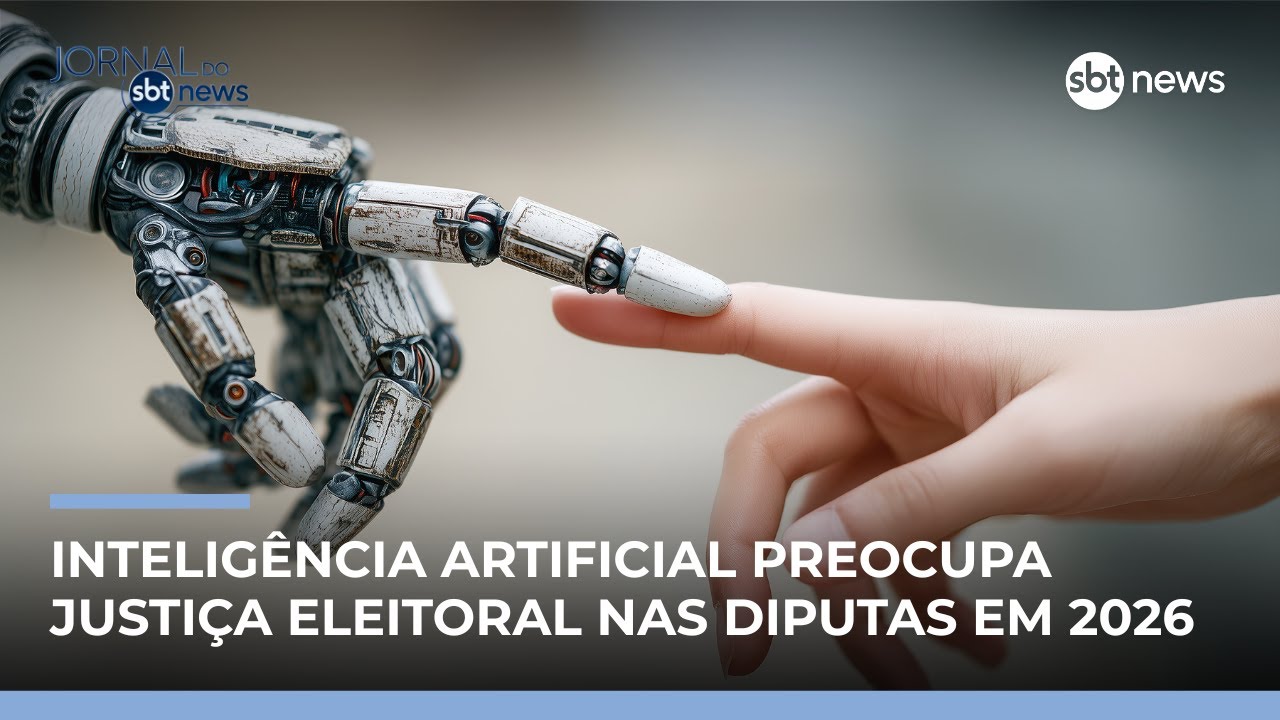 TSE demonstra preocupação com uso de IA no processo eleitoral | #JornaldoSBTNews