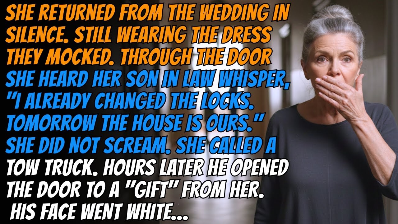 She Came Home And Heard Her Son In Law Plotting Her House And Inheritance. What She Did Froze Them…