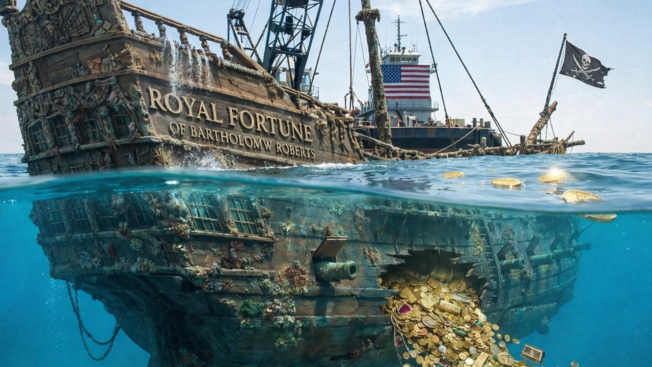Salvaging and Restoring of Legendary Royal Fortune With 101 Tons of Pirate Treasure
