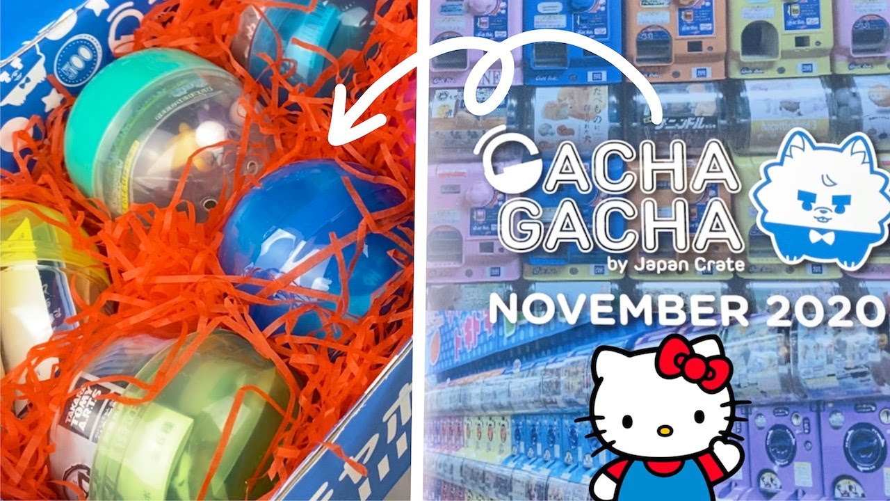 AMAZING GACHAPON CAPSULES! | Gacha Gacha Crate November 2020 ♡