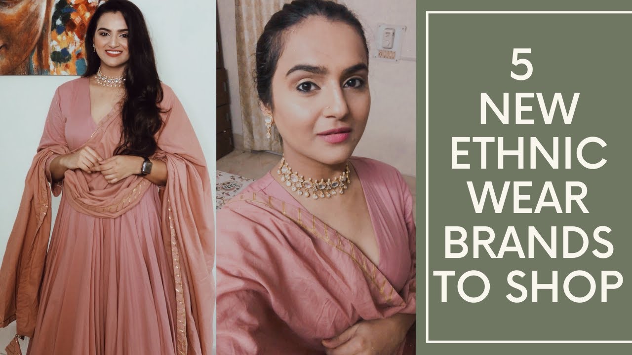 5 NEW ETHNIC WEAR Brands To Shop Online || Shop Indian Suits Online