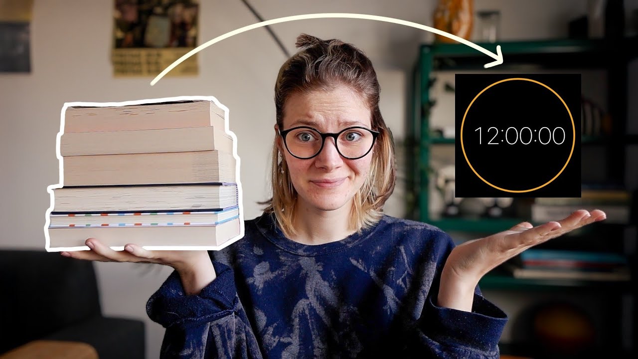 Ich lese in 12 STUNDEN so viel ich kann 😬