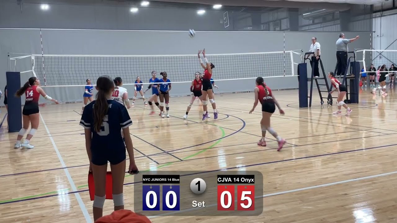NYC Juniors 14 Travel Blue vs CJVA 14 Onyx set 1 (no audio)