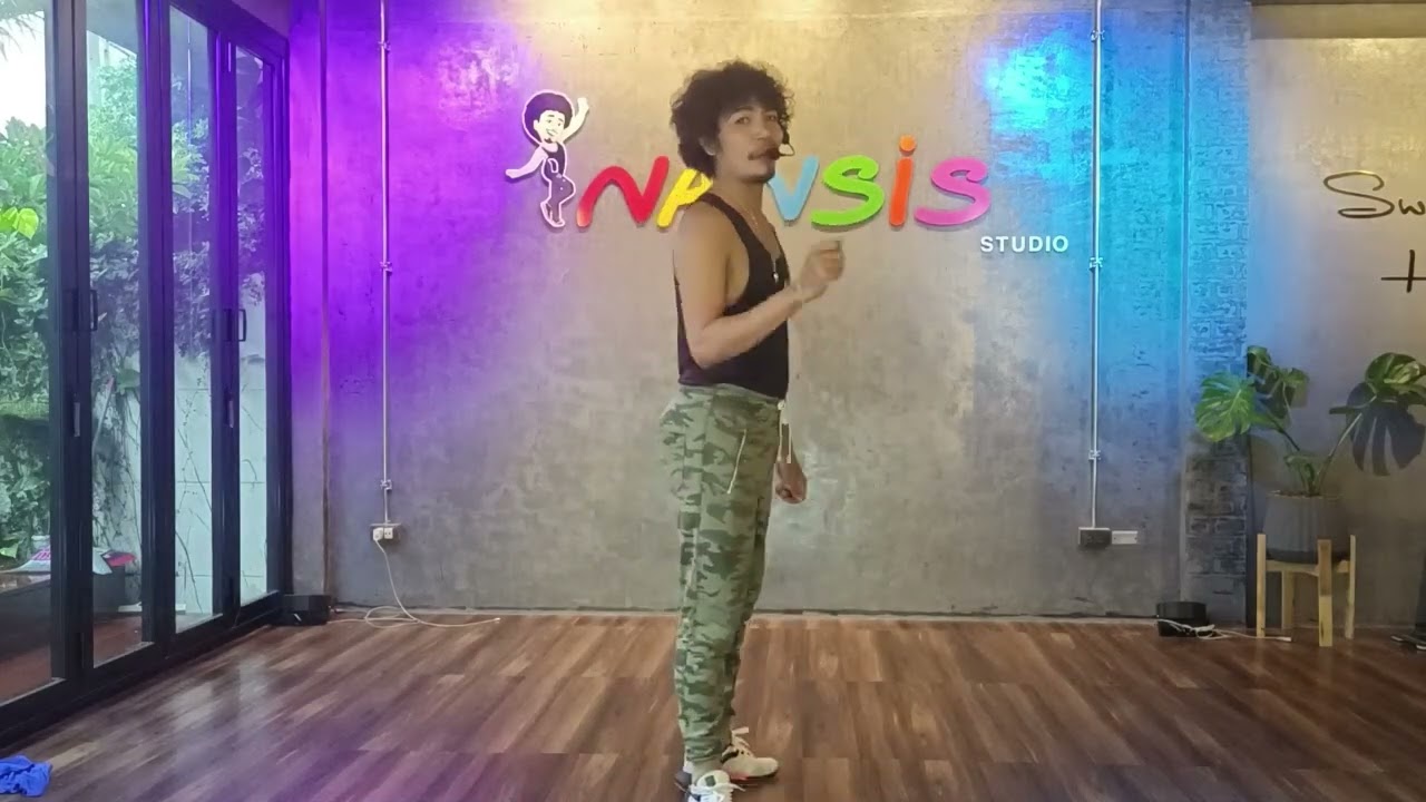 Ep.2ฝึกเต้นไลน์แดนซ์ line dance ในท่า Step lock step และ Back lock step