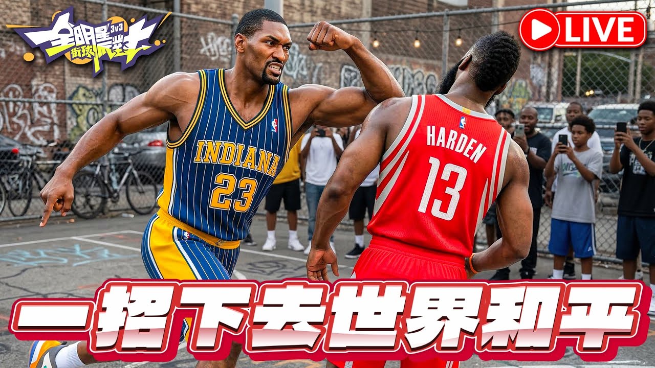 🔴全明星街球派對｜【野獸】Metta World Peace測試服搶先看！在他面前別想運球跟灌籃？！