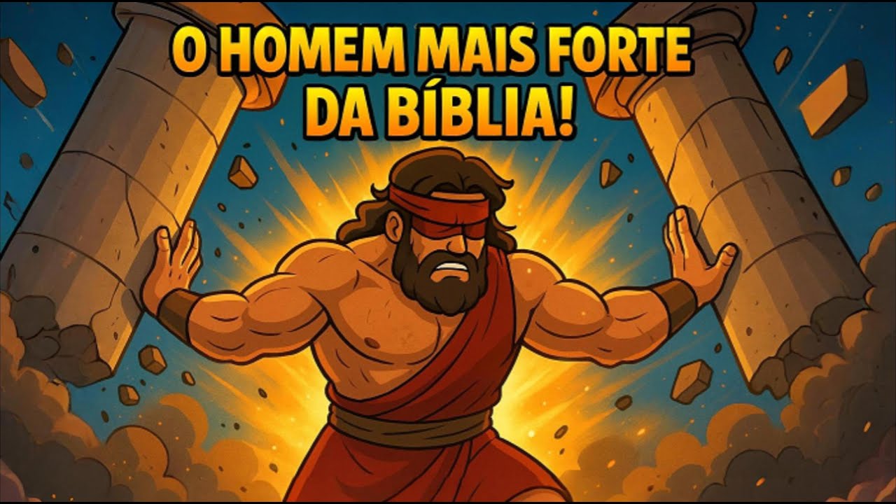 A História de Sansão | Bíblia para Crianças | Desenho Infantil