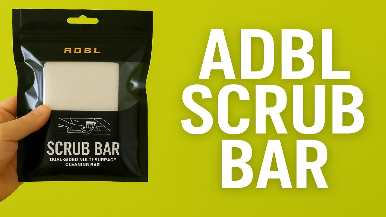 ADBL Scrub Bar - test czyszczenia tapicerki i plastików!