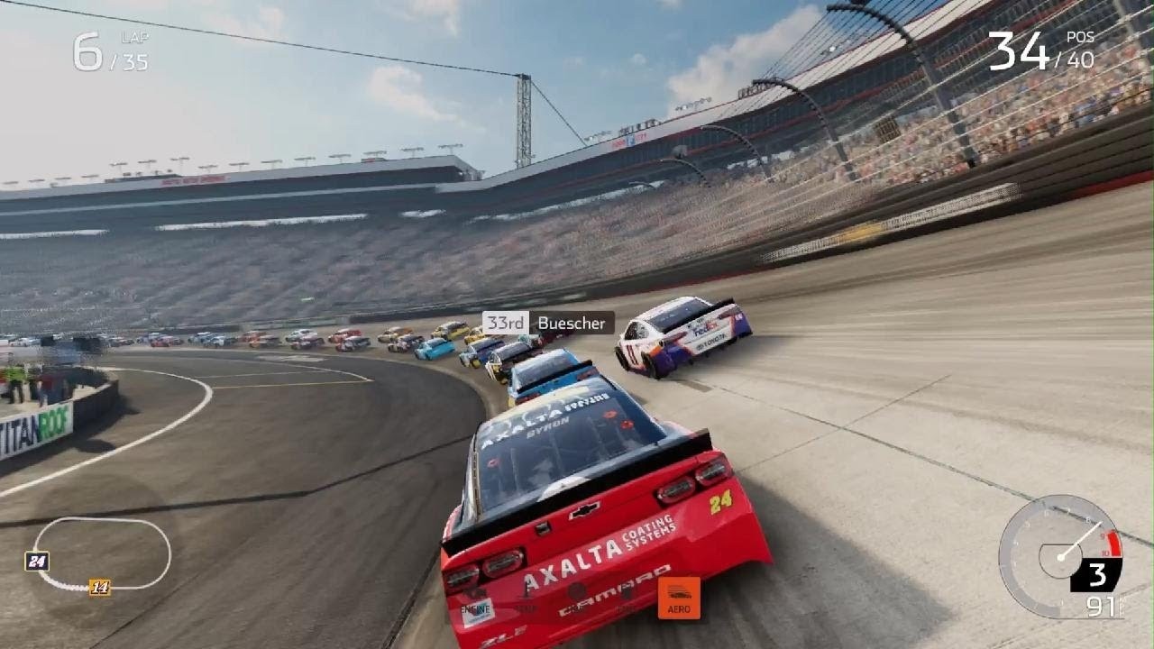 NASCAR Heat 3/4 - #24 Chevrolet Camaro - Bristol
