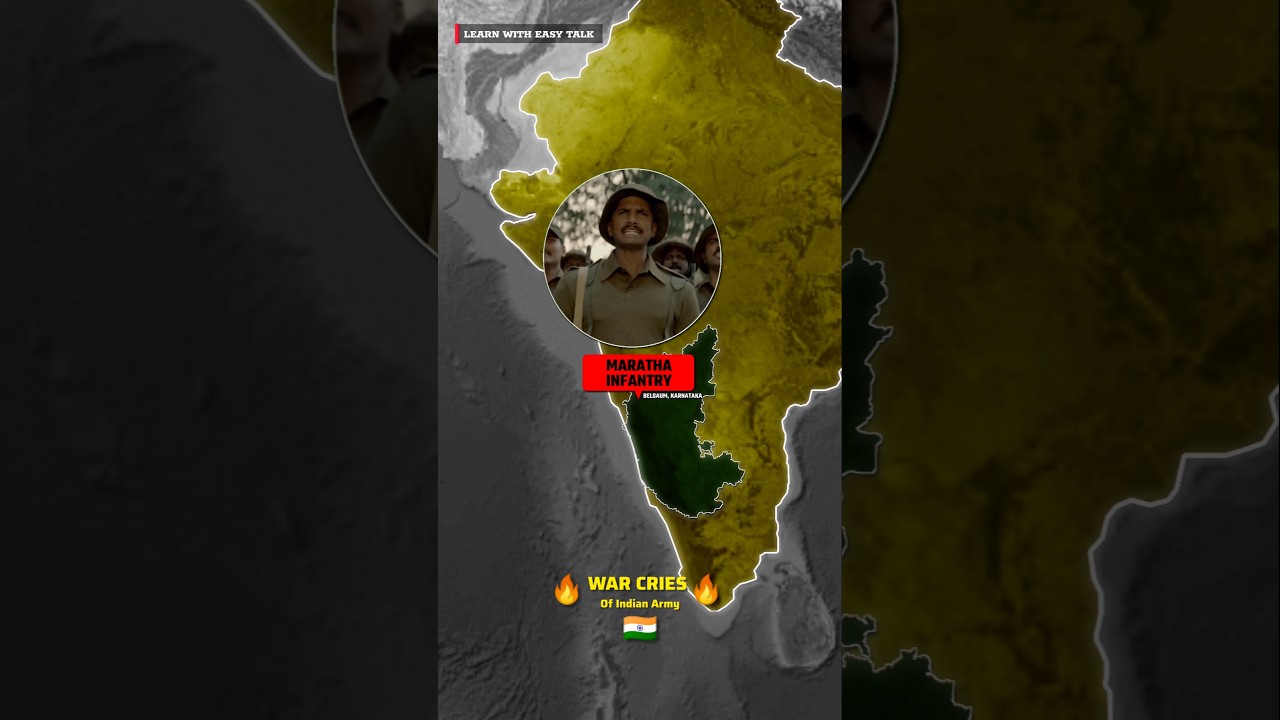 Regiments of Indian Army!! 🇮🇳🔥