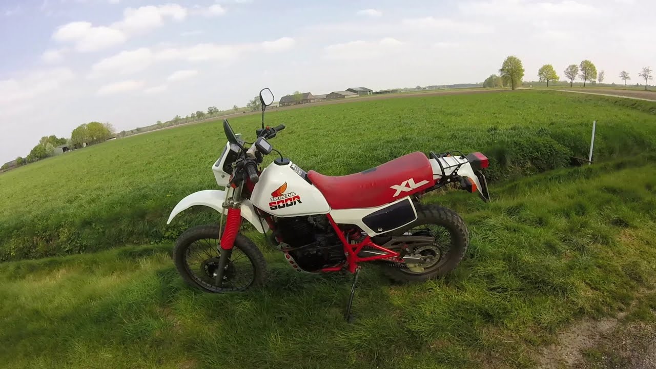 Offroad mit der Honda XL600R auf dem TET NL  (Engine Sound)