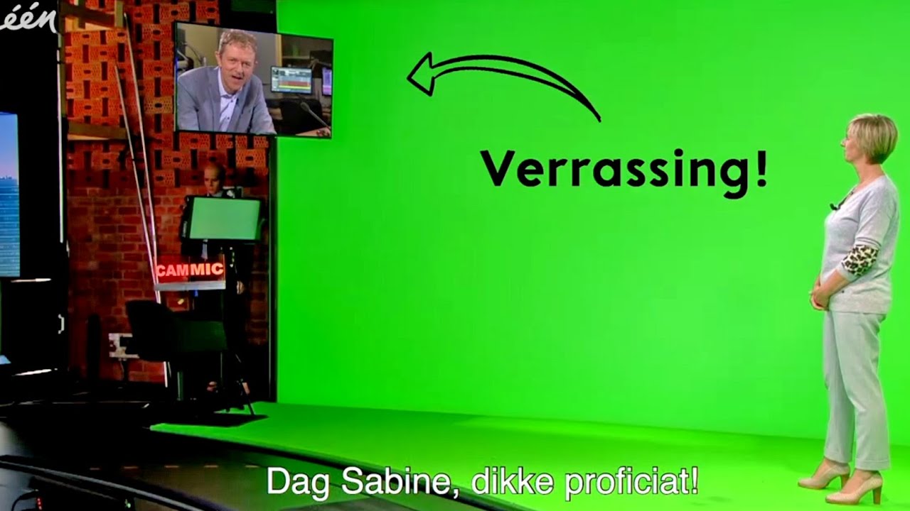 Sabine Hagedoren maakt al 25 jaar het mooie weer en krijgt mooie verrassing van Frank Deboosere!