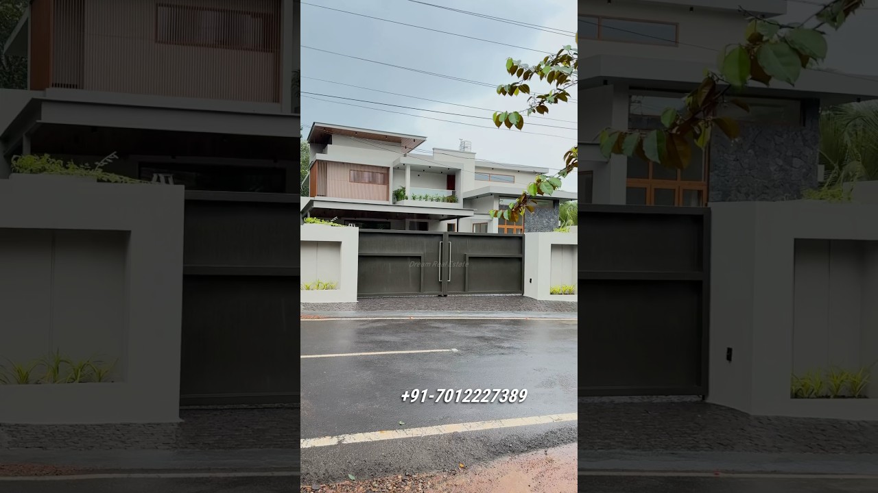 Premium Luxury New House for sale in 14.6 cents | 4000Sq.ft,4BHK | Ernakulam, Kakkanad, Pookattupady