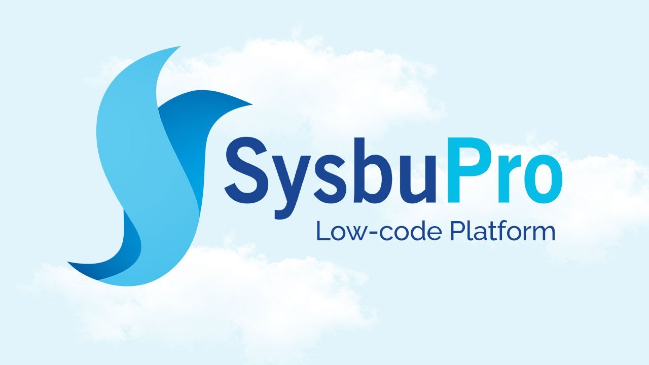 Sysbu's low code development platform