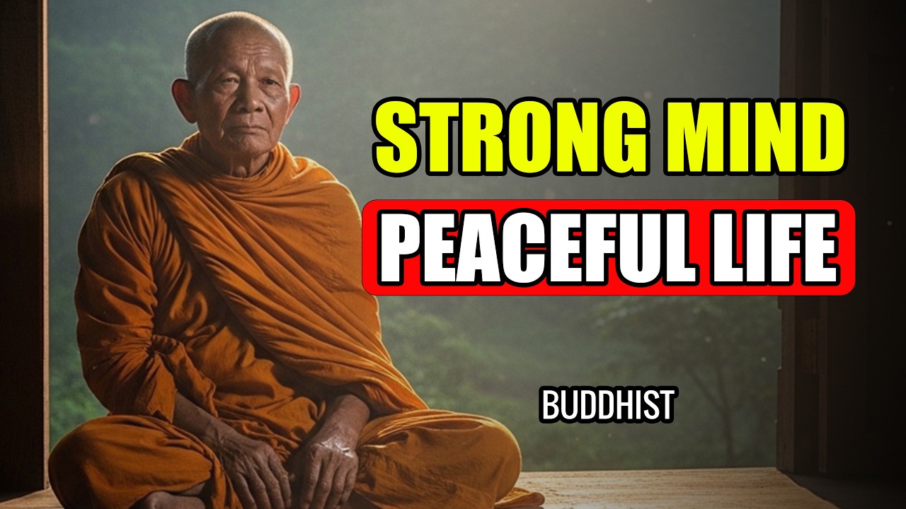 Build a Mind So Strong It Brings Peace | Buddhist Wisdom for Inner Strength After 60