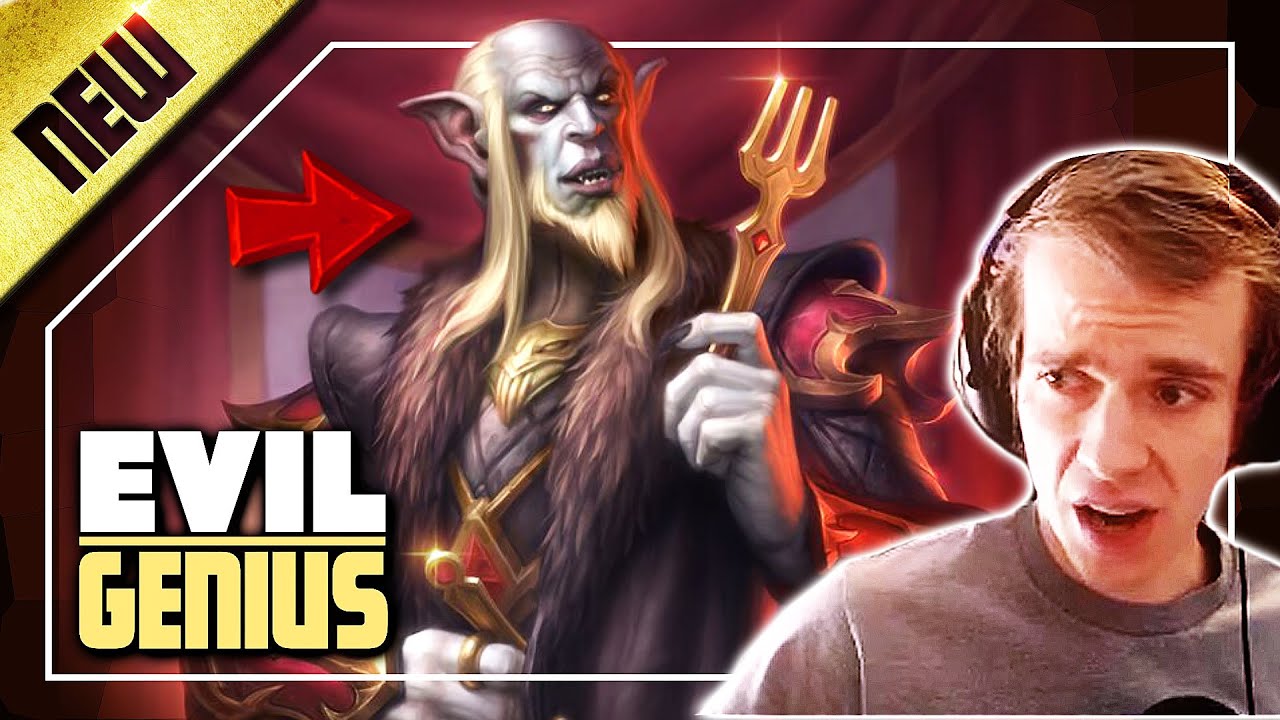I found the most INSANE new deck (AND then played it MYSELF)  - Hearthstone Thijs
