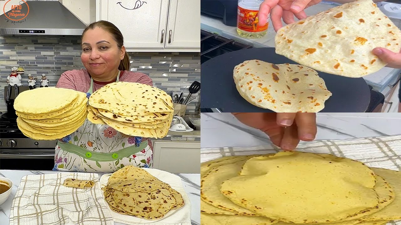 Tortillas de Harina y Maiz // 2 Recetas 🔥🌽desde Cero! ¿Cual es tu favorita?