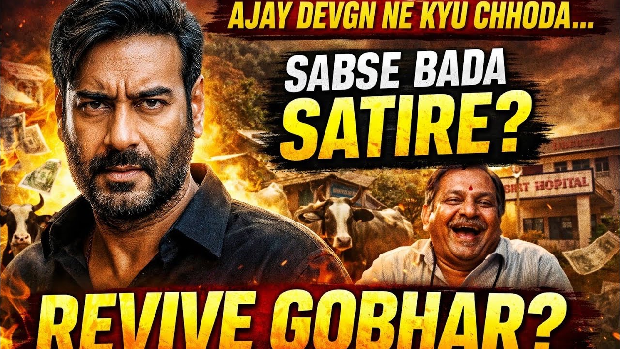 Ajay Devgn Ne Kyun Chhoda Sabse Bada Satire? | Revive Gobar Controversy Explained 