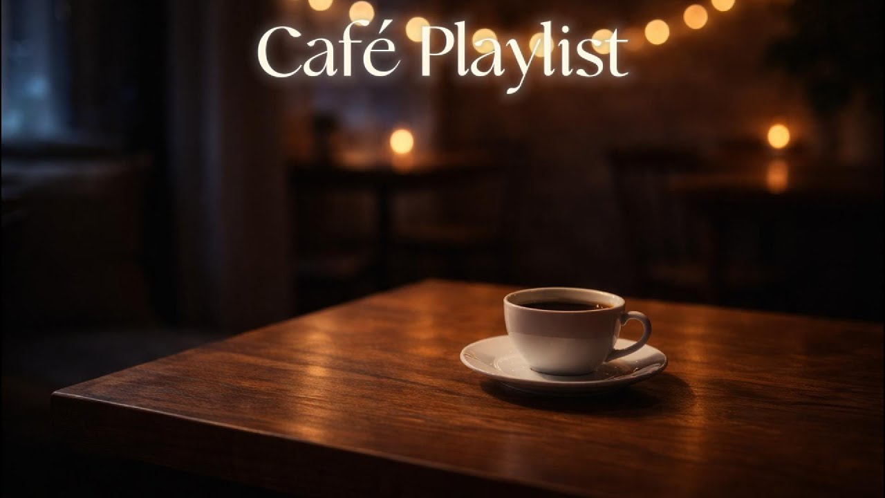 불 꺼진 카페, 커피 한 잔의 온기 | Night Jazz Winter Café