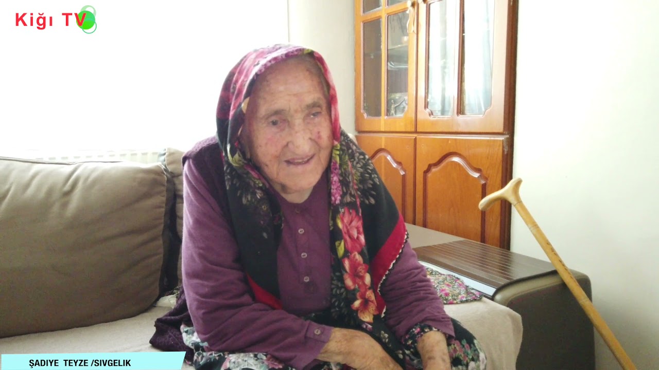 Şadiye ve Pore Teyze bingol, kiğı ,Kiğı TV