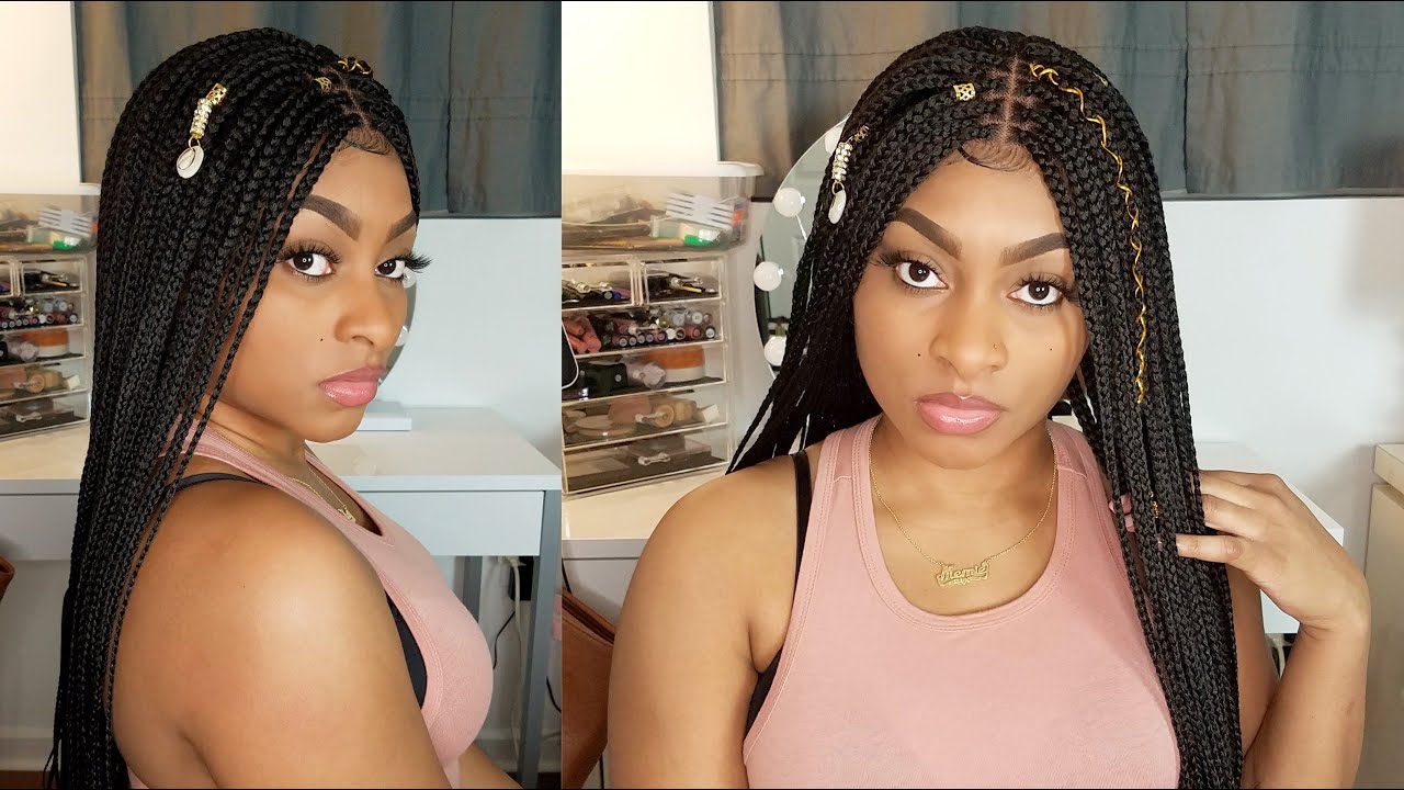 Wig Where? | Sensationnel RUWA 4X4 Box Braid 36 Lace Wig