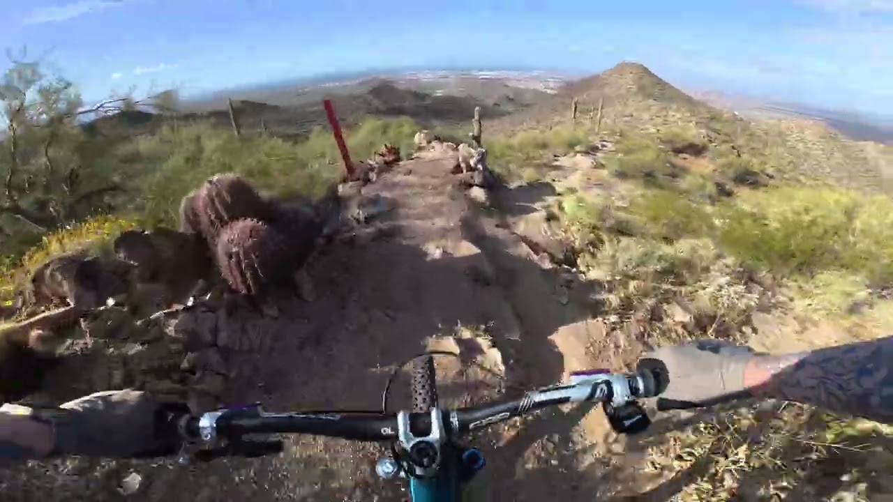 Sunset Ridge mtb Hawes Trail System, AZ